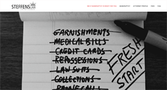Desktop Screenshot of lawrencebankruptcy.com